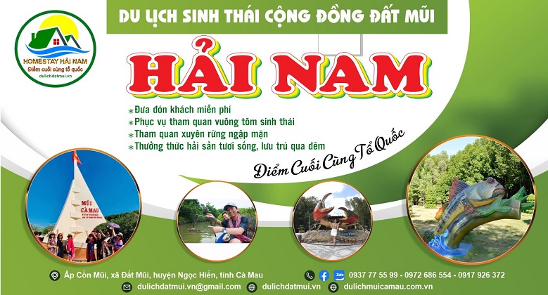 Du lịch Đất Mũi Bảng giá